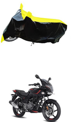 VESMEI Two Wheeler Cover for Bajaj(Pulsar 180, Yellow)
