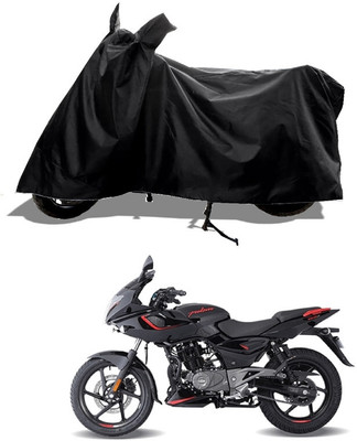 GROFATIK Two Wheeler Cover for Bajaj(Pulsar 180F BS6, Black)