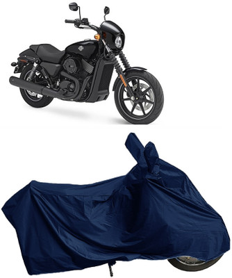 DIGGU Two Wheeler Cover for Harley Davidson(Street 750, Blue)