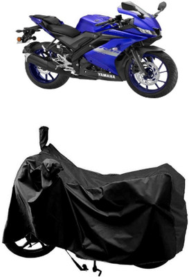 AutoKick Two Wheeler Cover for Yamaha(YZF R15 V3 BS6, Black)