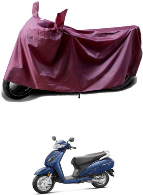 THE REAL ARV Waterproof Two Wheeler Cover for Honda(Deo, Maroon)
