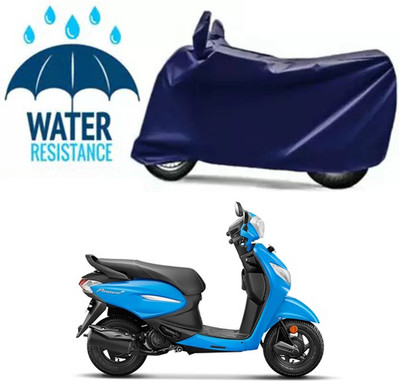 Furious3D Two Wheeler Cover for Hero(Pleasure+ 110, Blue)
