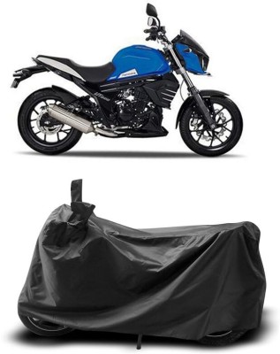 KEDIT Two Wheeler Cover for Mahindra(Mojo UT 300, Black)