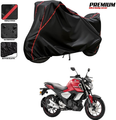 PAGORA Waterproof Two Wheeler Cover for Yamaha(FZ-FI, Black)