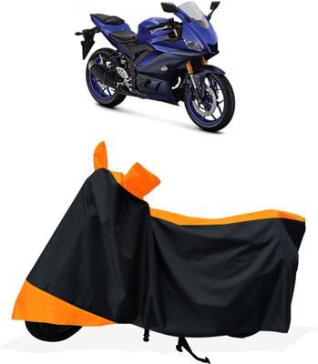 Tricway Two Wheeler Cover for Yamaha(YZF R25, Orange)
