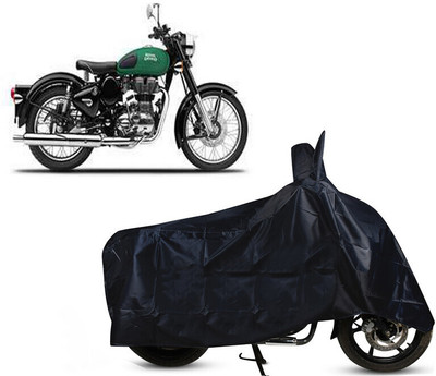 EGAL Two Wheeler Cover for Royal Enfield(Meteor BS6, Black)