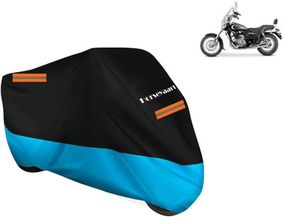Horseyaart Waterproof Two Wheeler Cover for Bajaj(Cruiser BS6, Blue)