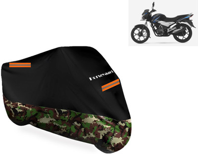 Horseyaart Waterproof Two Wheeler Cover for Bajaj(Discover 150 s, Multicolor)