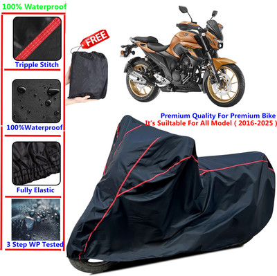 SThanaveX Waterproof Two Wheeler Cover for Yamaha(FZ-S, Black)