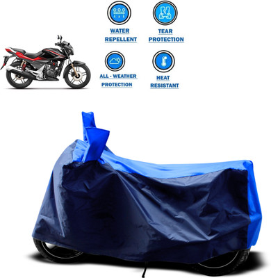 CODOKI Waterproof Two Wheeler Cover for Hero(CBZ Extreme, Blue)