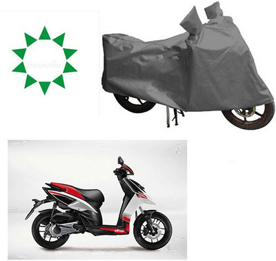 DeepShakshi AUTOMOTIVE Waterproof Two Wheeler Cover for Aprilia(SR 125, Grey)