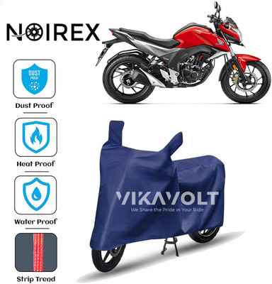 NOIREX Waterproof Two Wheeler Cover for Honda(CB Hornet 160R, Blue)