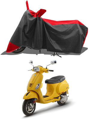 AASHTIK MART Two Wheeler Cover for Vespa(ZX 125, Red)