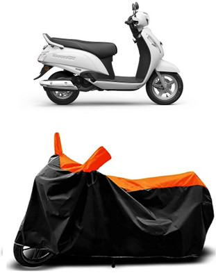 VESMEI Two Wheeler Cover for Suzuki(Access 125, Orange)