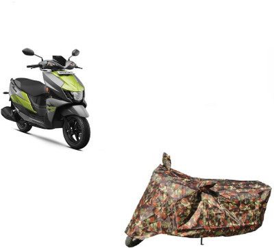 Anlopeproducts Waterproof Two Wheeler Cover for Suzuki(Avenis 125, Red)