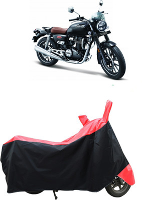 Coxtor Waterproof Two Wheeler Cover for Honda(CB350RS, Red)