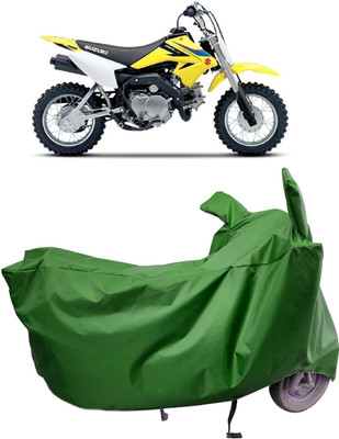 Amexride Two Wheeler Cover for Suzuki(DR-Z50 BS6, Maroon)