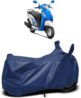AASHTIK MART Two Wheeler Cover for Honda(Activa, Blue)