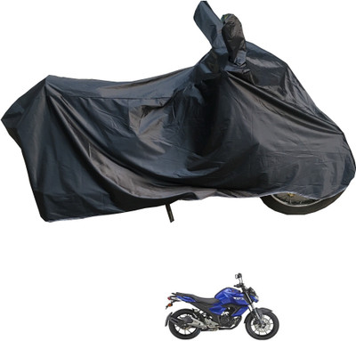 RiderShine Waterproof Two Wheeler Cover for Yamaha(FZ S V3.0 FI, Black)