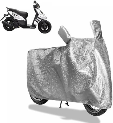 aksmit Waterproof Two Wheeler Cover for Aprilia(Storm 125, Silver)