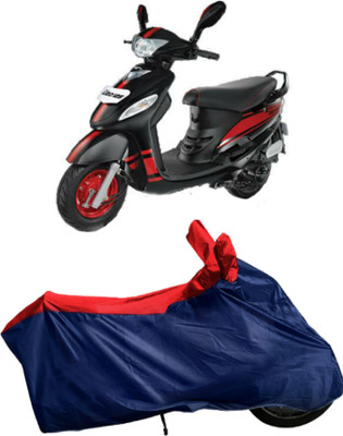 rakku Waterproof Two Wheeler Cover for Mahindra(Rodeo UZO, Blue, Red)