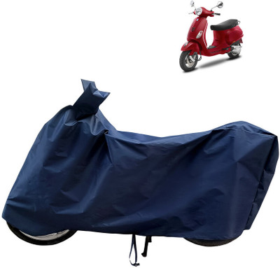 Horseyaart Waterproof Two Wheeler Cover for Vespa(Elettrica BS6, Blue)