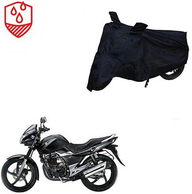MMSSTAR Waterproof Two Wheeler Cover for Suzuki(GS 150R, Black)