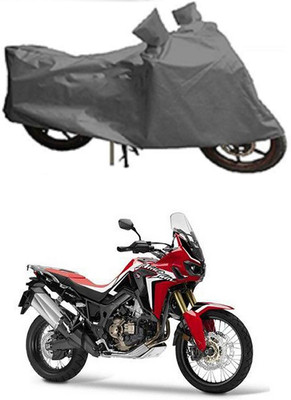 Mdstar Waterproof Two Wheeler Cover for Honda(CRF1000L Africa Twin, Grey)