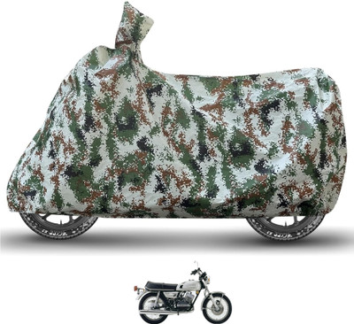 Caronix Waterproof Two Wheeler Cover for Yamaha(RD 350, Green)