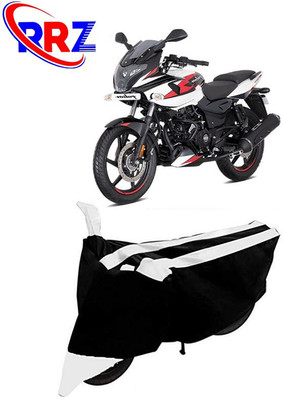 RRZ Waterproof Two Wheeler Cover for Bajaj(Pulsar 220F, Black, White)