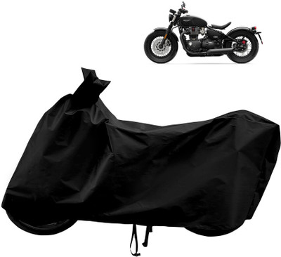 Horseyaart Waterproof Two Wheeler Cover for Triumph(Bonneville Bobber, Black)