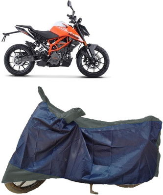 AutoFave Two Wheeler Cover for KTM(125 Duke BS6, Multicolor)