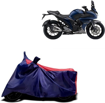 Y3H Two Wheeler Cover for Yamaha(Fazer 25, Blue, Red)