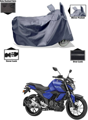 CODOKI Waterproof Two Wheeler Cover for Yamaha(FZ-S Fi Version 3.0, Grey)