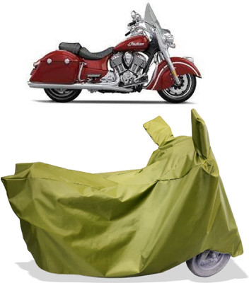 Amexride Two Wheeler Cover for Indian(Springfield, Maroon)