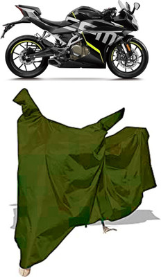 Amexride Two Wheeler Cover for CFMoto(250SR, Maroon)