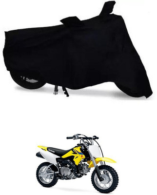 DeepShakshi AUTOMOTIVE Waterproof Two Wheeler Cover for Suzuki(DR-Z50 BS6, Black)