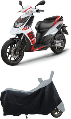 Coxtor Waterproof Two Wheeler Cover for Aprilia(SR 160, Grey)