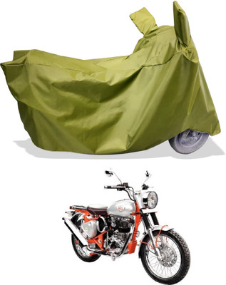Amexride Two Wheeler Cover for Royal Enfield(Bullet Trials 350, Maroon)