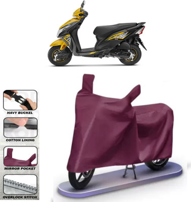 WMIZEXA Waterproof Two Wheeler Cover for Honda(Maroon)