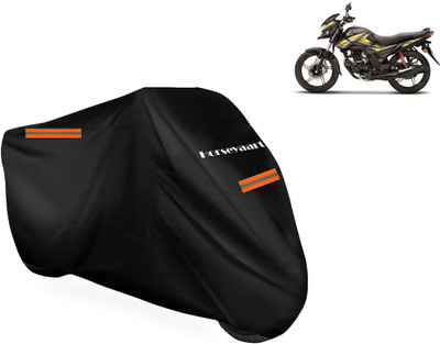 Horseyaart Waterproof Two Wheeler Cover for Honda(CB Shine SP, Black)