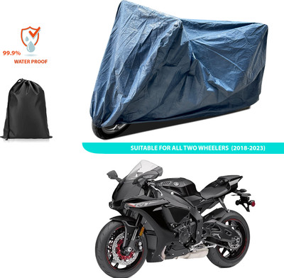 CODOKI Waterproof Two Wheeler Cover for Yamaha(YZF R1M BS6, Blue)