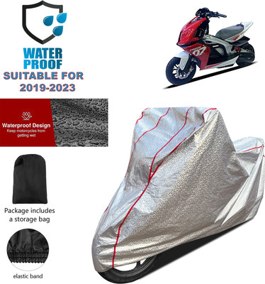 PAGORA Waterproof Two Wheeler Cover for TVS(Creon BS6, Silver)