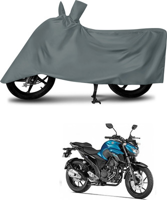 DeepShakshi AUTOMOTIVE Waterproof Two Wheeler Cover for Yamaha(FZ 25, Grey)