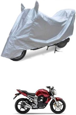 THE REAL ARV Waterproof Two Wheeler Cover for Yamaha(FZ16, Silver)