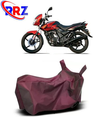 RRZ Waterproof Two Wheeler Cover for TVS(Flame 125, Maroon)