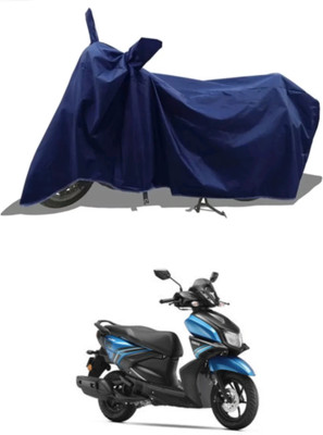 DeepShakshi AUTOMOTIVE Waterproof Two Wheeler Cover for Universal For Bike(Ray-ZR 125FI, Blue)