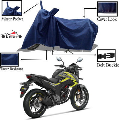 KEDIT Two Wheeler Cover for Universal For Bike(Hornet 2.0, Blue)