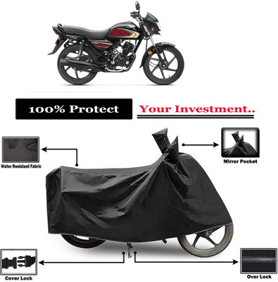 Amexride Two Wheeler Cover for Honda(Neo, Black)