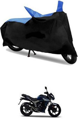 LIFE TO HUB Waterproof Two Wheeler Cover for TVS(YZF R15 S, Black, Blue)